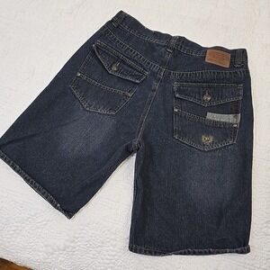 Phat Farm Mens Jean Shorts Y2K Size 34 Waist Baggy Skater Jorts